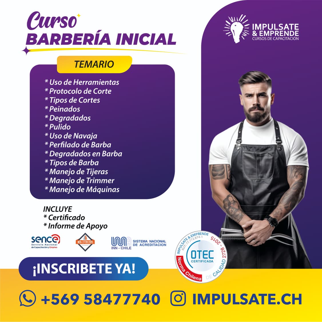 Curso Barberia Inicial