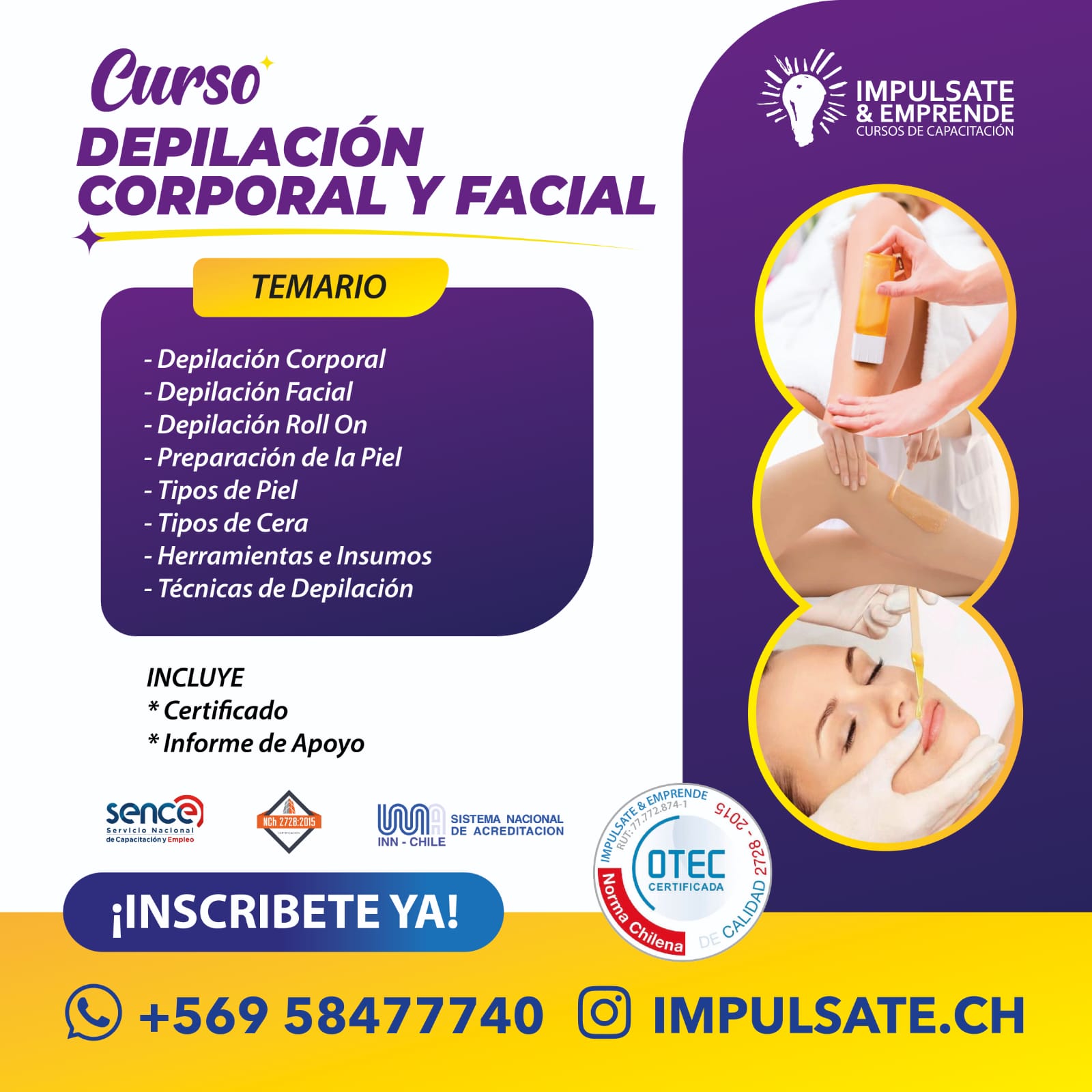 Curso Depilacion Corporal Y Facial